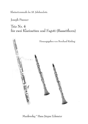 Trio Nr. 4 für 2 Klarinetten und Fagott