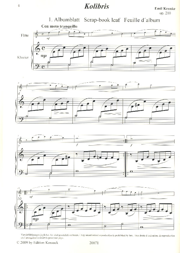 Kolibris op.210 