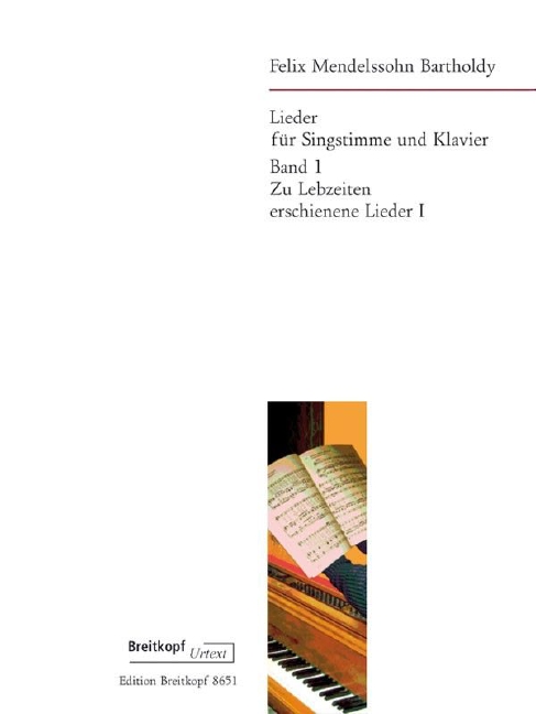 Zu Lebzeiten erschienene Lieder Band 1