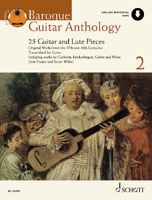 Baroque Guitar Anthology vol.2 (+Online Audio)