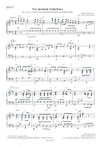 Vor meinem Vaterhaus steht eine Linde