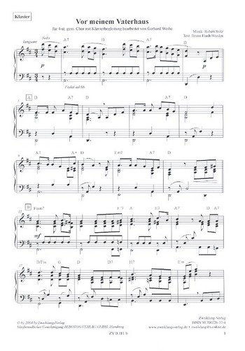 Vor meinem Vaterhaus steht eine Linde