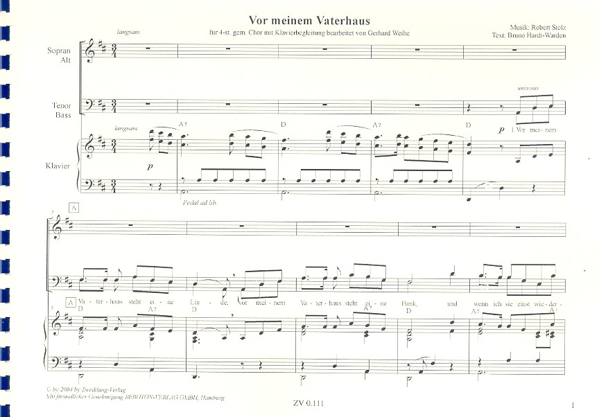 Vor meinem Vaterhaus steht eine Linde