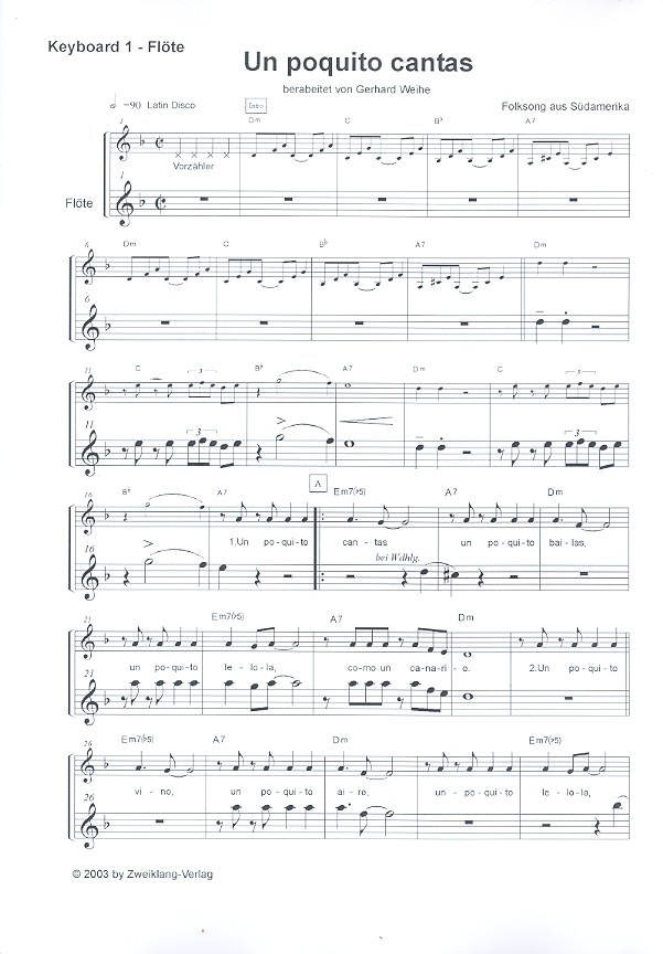 Un poquito cantas (+CD und Midifiles)