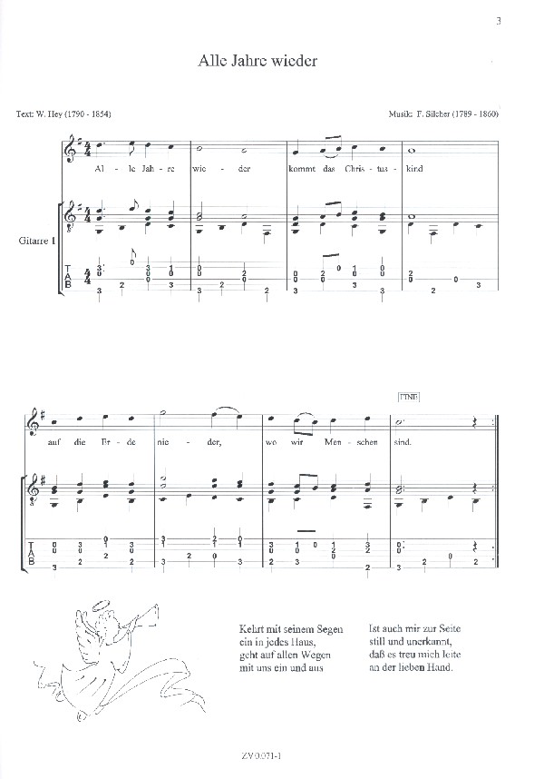 Weihnachtslieder für 2