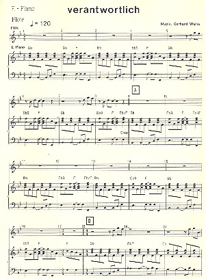 Verantwortlich für gem Chor,