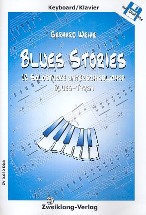 Blues Stories (+Midifiles): für Klavier