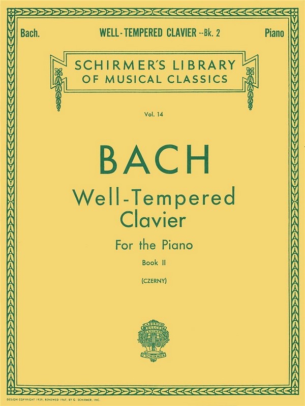 Well-tempered Clavier vol.2