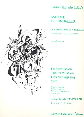 Marche de timballes für 2-4 Pauken