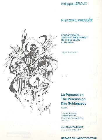 Histoire pressée pour 4 timbales