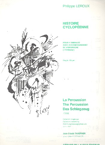 Histoire cyclopéenne pour 4 timbales
