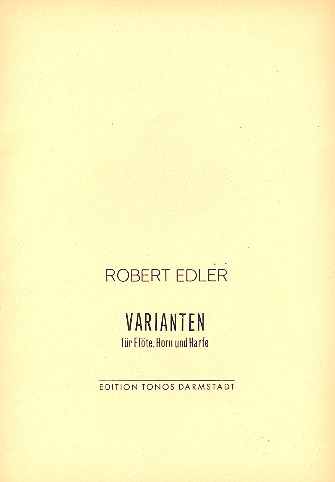 Varianten für Flöte, Horn und Harfe