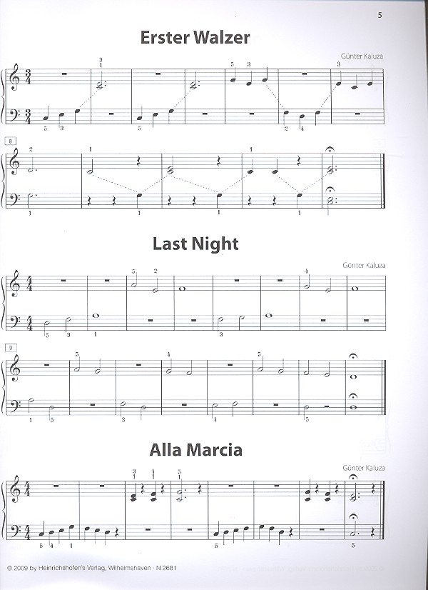 Ouvertüre - piano und forte