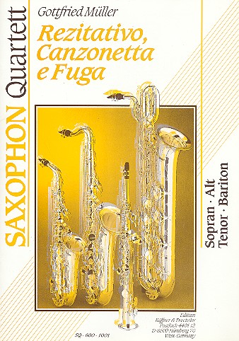 Rezitation, Canzonetta e fuga