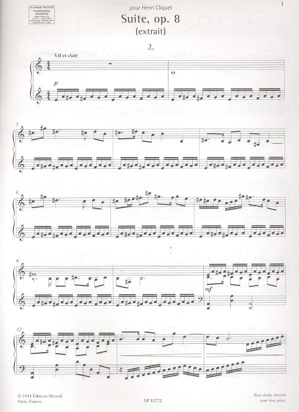 Darius Milhaud en 22 morceaux 