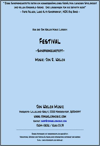 Festival für 4 Saxophone (AA(T)TBar)