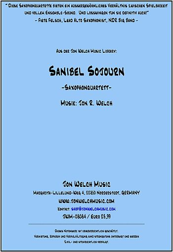 Sanibel Sojourn für 4 Saxophone