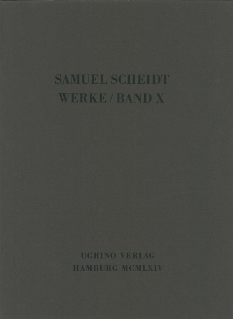 Sämtliche Werke Band 10