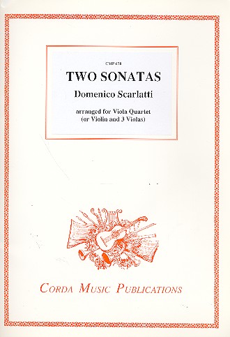 2 Sonatas for 4 vioals (violin and 3 violas)