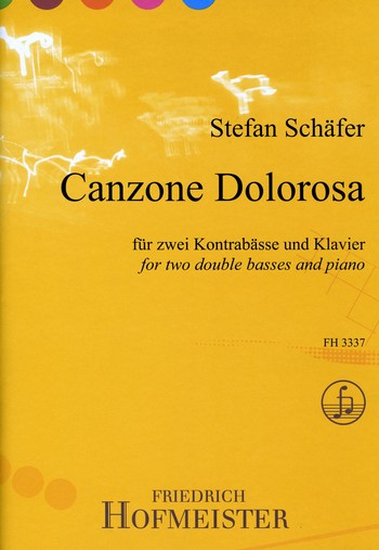 Canzone dolorosa für 2 Kontrabässe