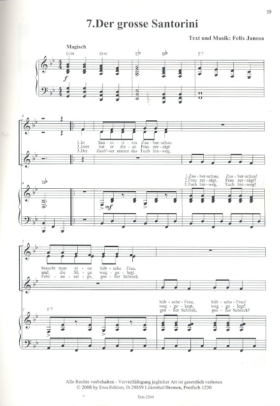 Die singende Hyäne (+Playback-CD)