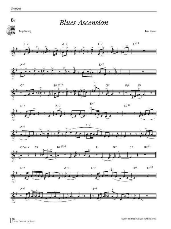 Playing through the Blues (+CD)