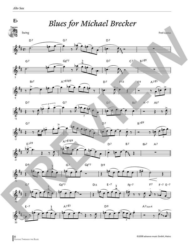 Playing through the Blues (+CD)