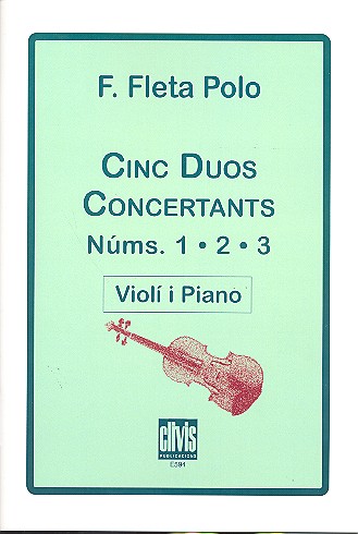 5 Duos concertants Band 1 (Nr.1-3)