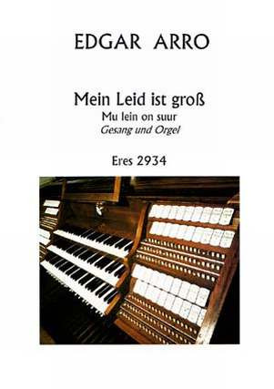 Mein Leid ist groß für Gesang (mittel)