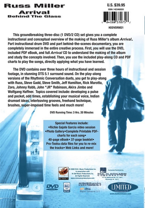 Arrival behind the Glass DVD + 2 CD's