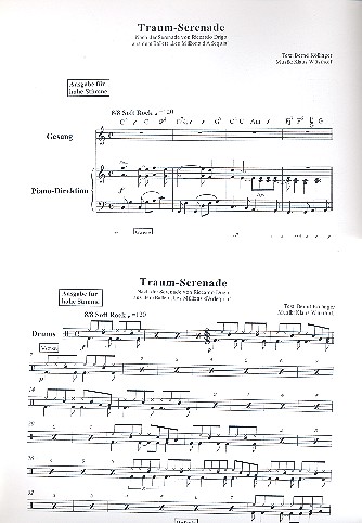 Traum-Serenade: für hohe Stimme,