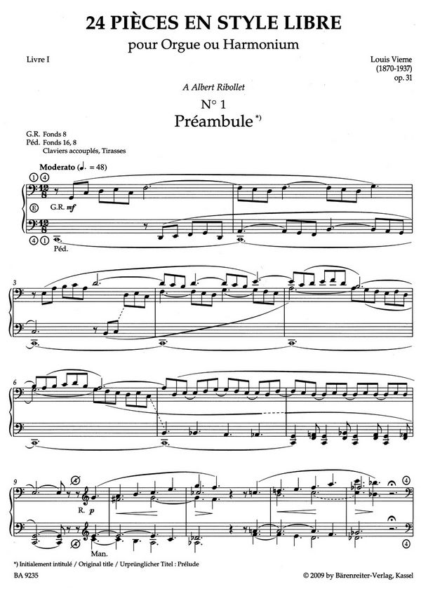 Sämtliche Orgelwerke Band 8,1
