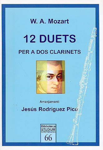 12 Duette KV487 für 2 Klarinetten