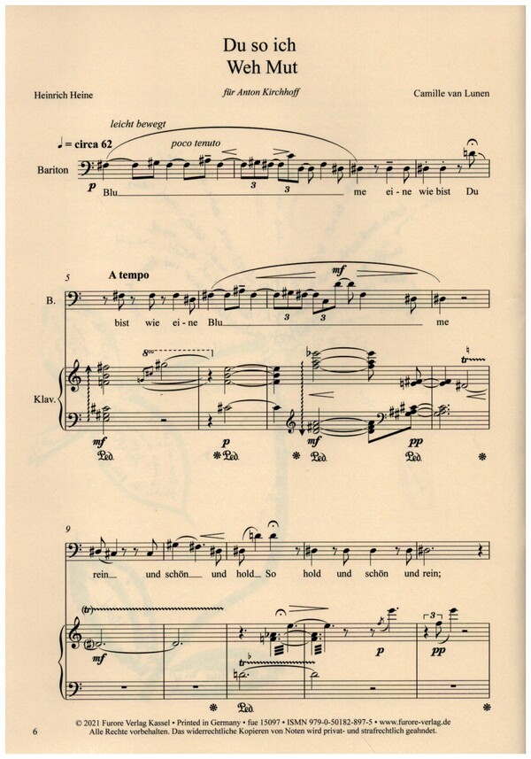 Heine und Goethe Lieder