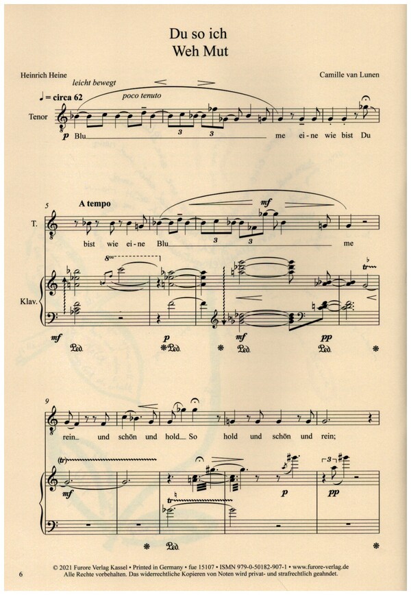 Heine und Goethe Lieder