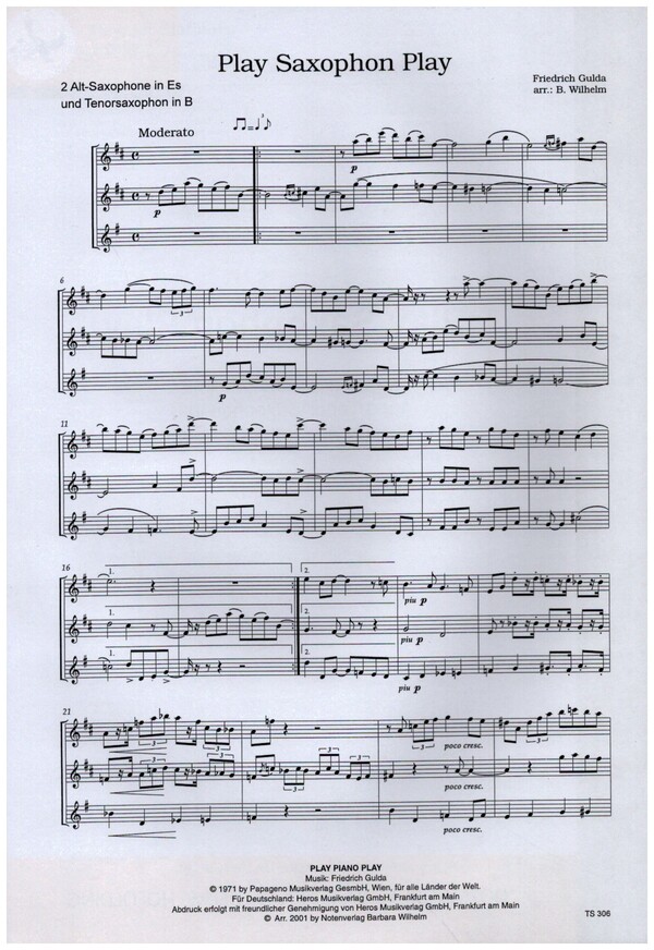 Play Saxophon Play