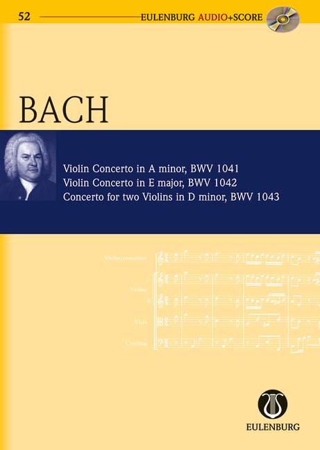 Konzert a-Moll BWV1041 (+CD)