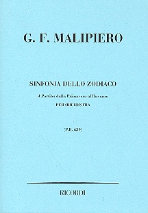 Sinfonia dello Zodiaco für Orchester