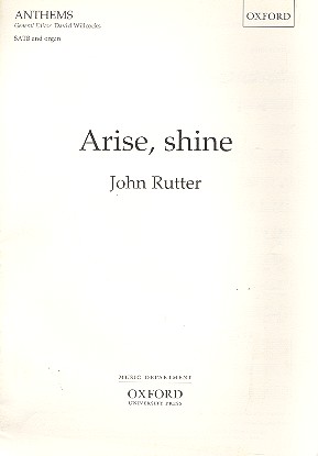 Arise shine for mixed chorus and organ