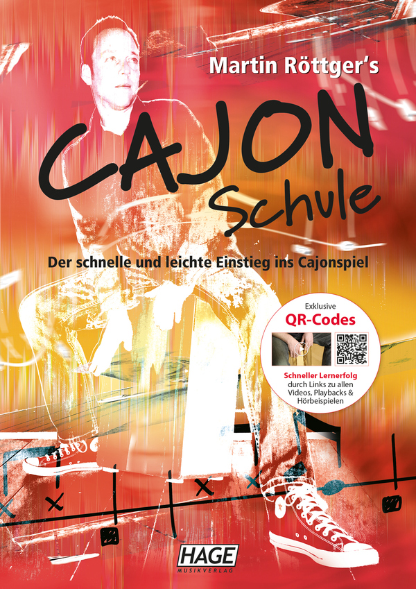Cajon-Schule (+QR-Codes)