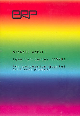 Lemurian Dances (+CD) for percussion quartet