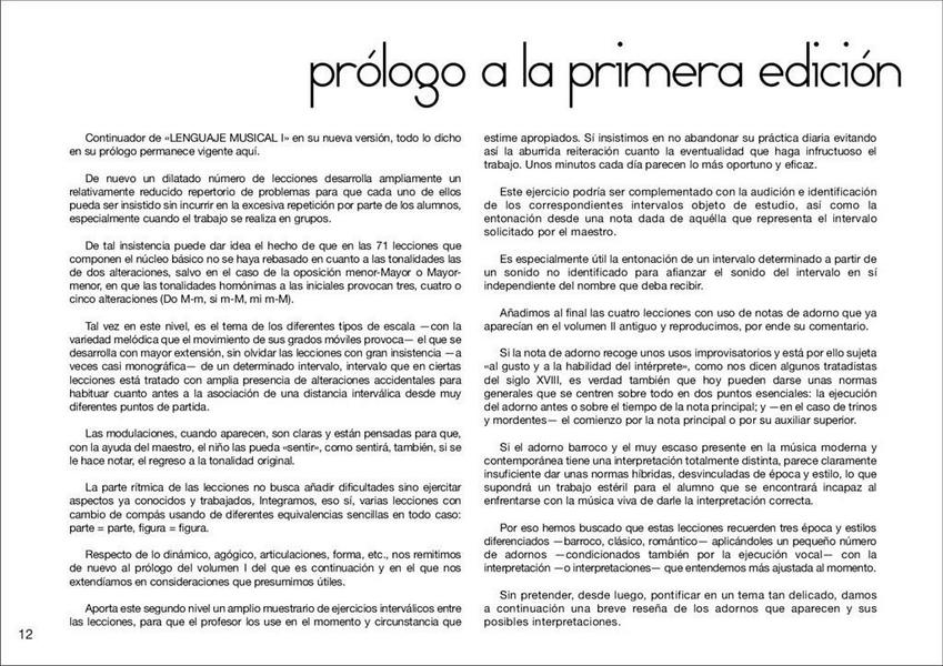 Lenguaje musical vol.2 (span)