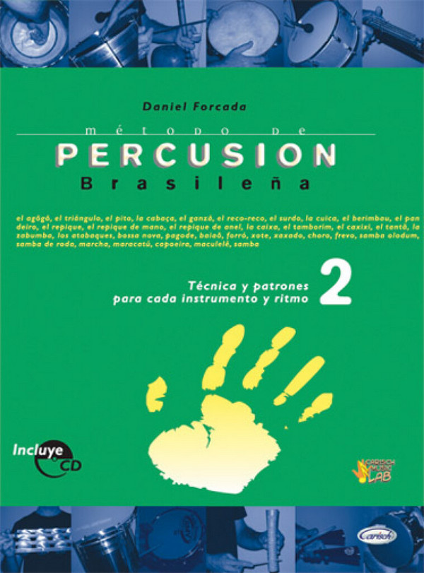 Método de percusion brasilena vol.2 +(CD)