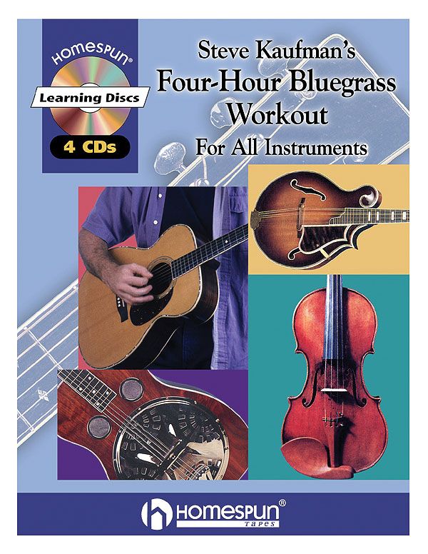 Four-Hour Bluegrass Workout (+ 4 CD's):