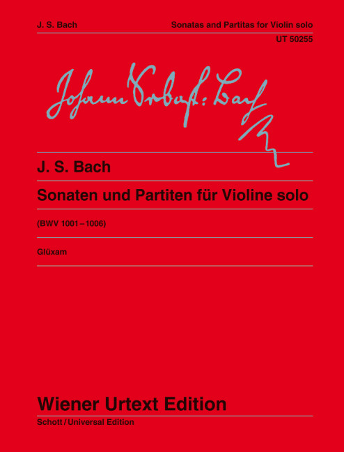 6 Sonaten und Partiten BWV1001-1006