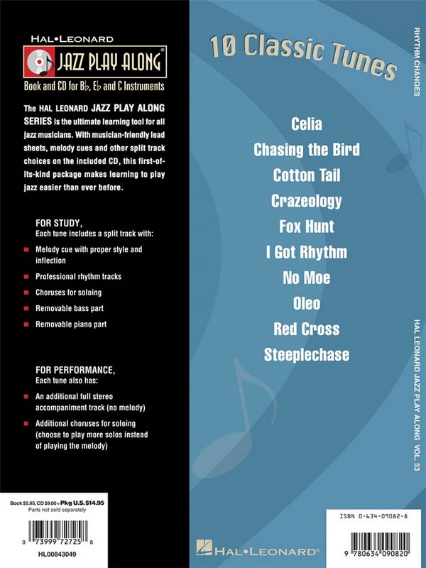 Rhythm changes (+CD): for Bb,