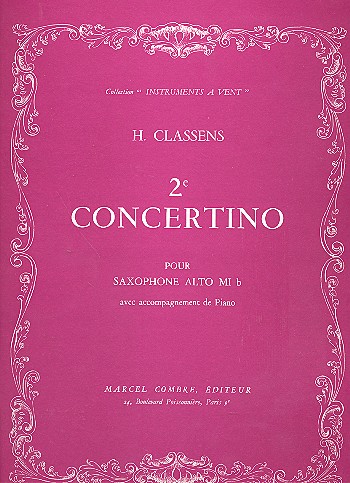 Concertino Nr.2 für Altsaxophon