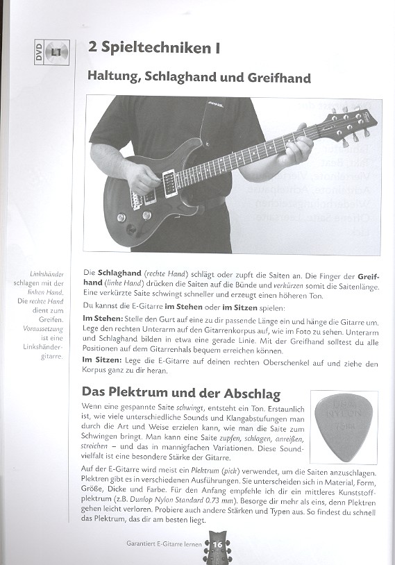 Garantiert E-Gitarre lernen (+DVD):