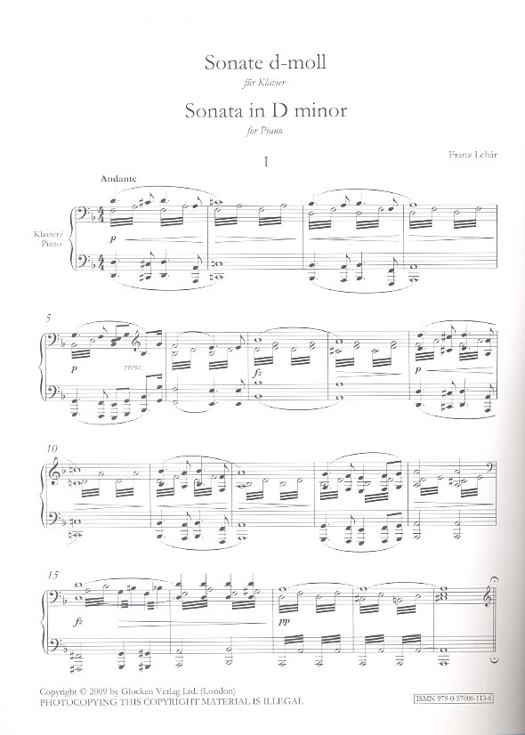 Sonate d-Moll