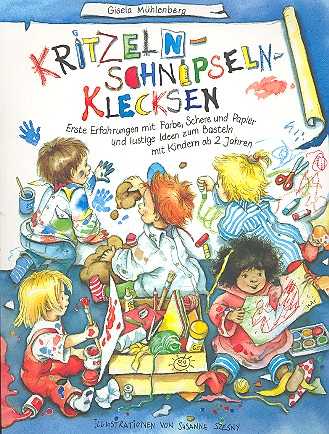 Kritzeln schnipseln klecksen Erste Erfahrungen